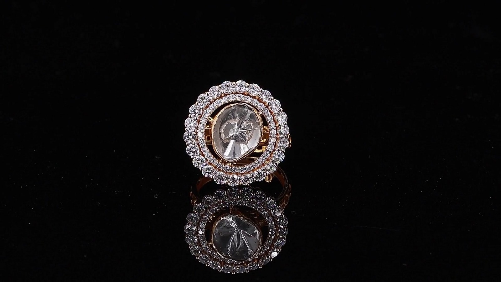 Polki Diamond Ring